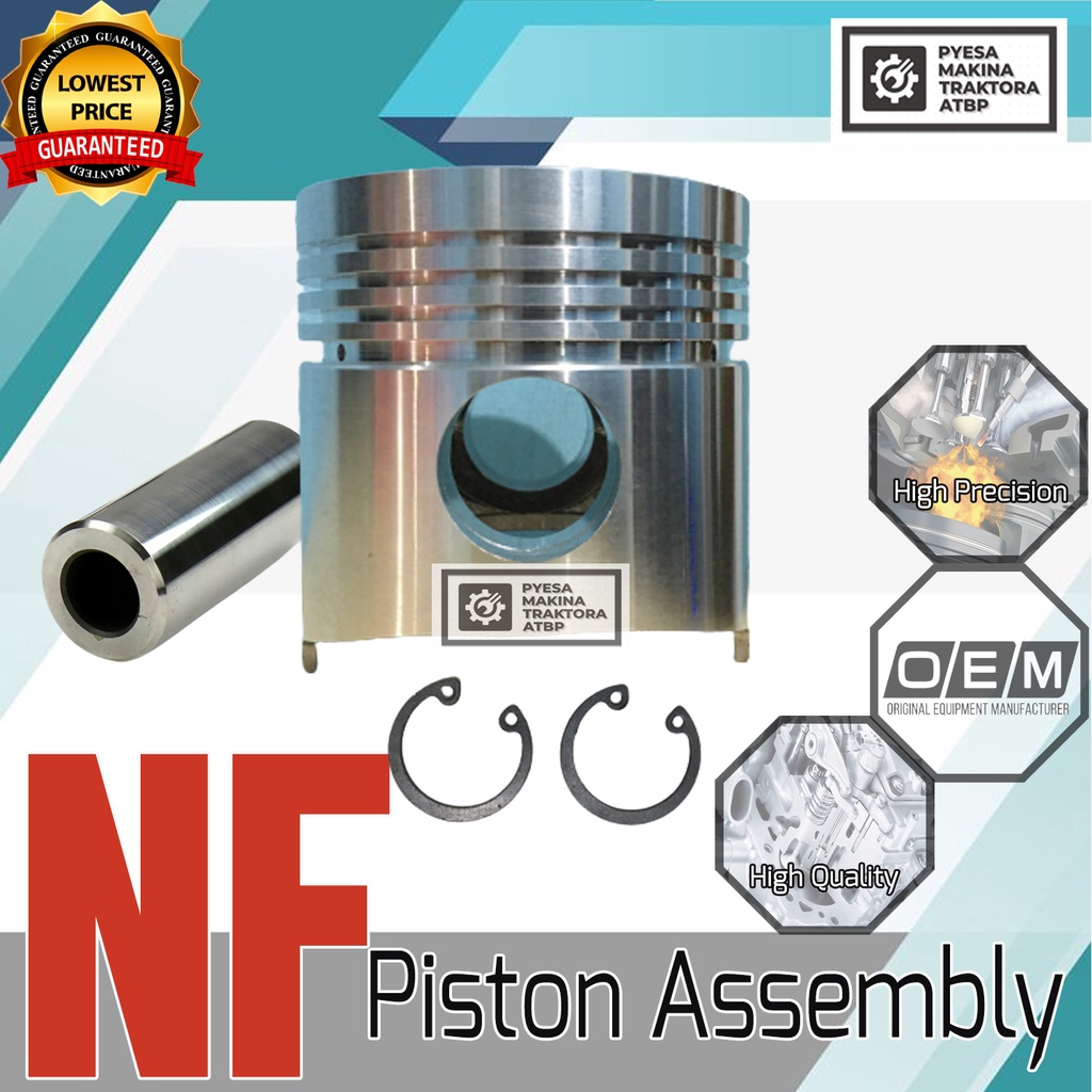 Piston Assembly Assy NF80 NF70 NF110 NF50 NF90 NF60 NF105 NF120 Yanmar ...