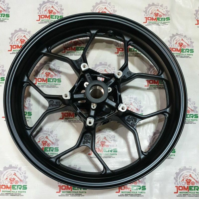 MT03 V1 / R3 V2 FRONT / REAR CAST MAGS WHEEL BS7-F5168-10-98 / 2WD ...