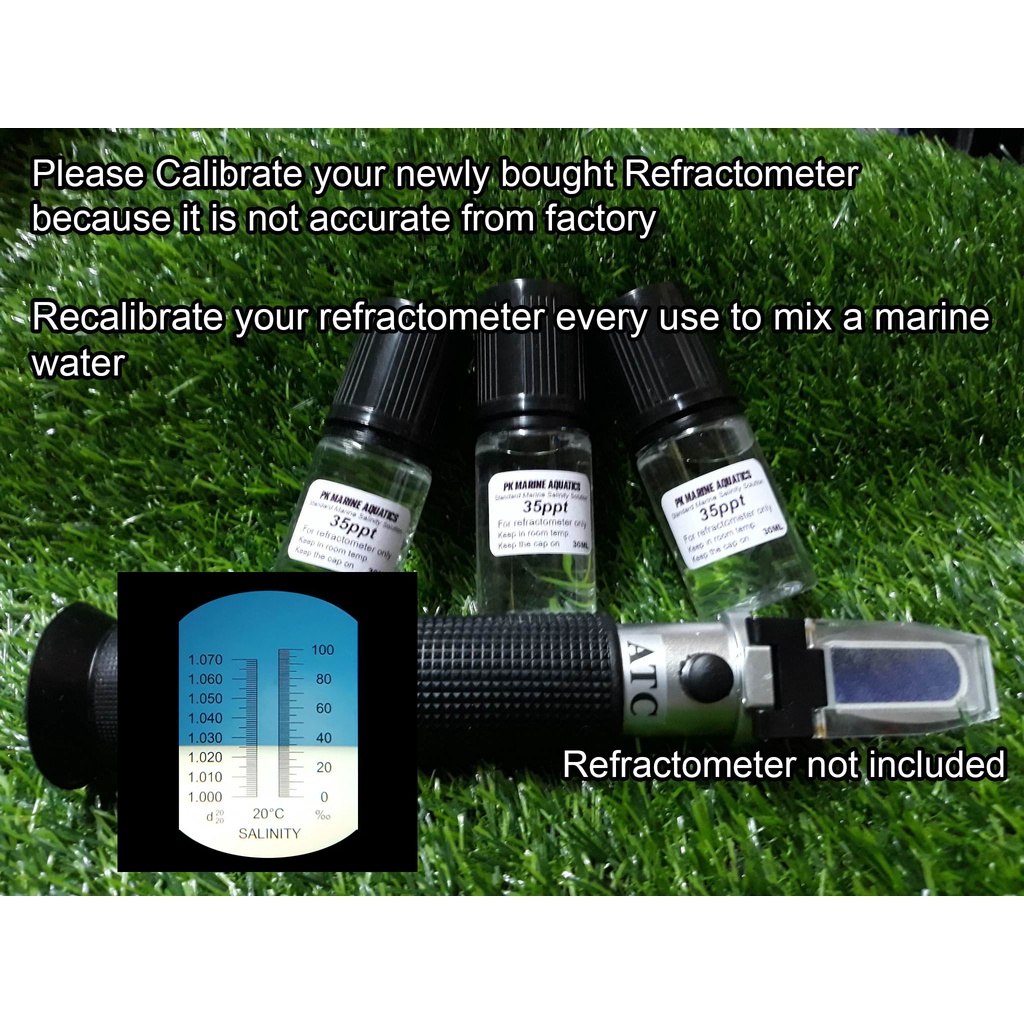 Refractometer Calibration Solution 35ppt Shopee Philippines