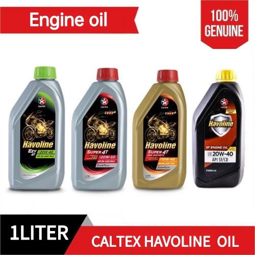 Caltex Havoline Formula SAE 10W30 EZY 4T SAE 20W40 Super 4T SAE