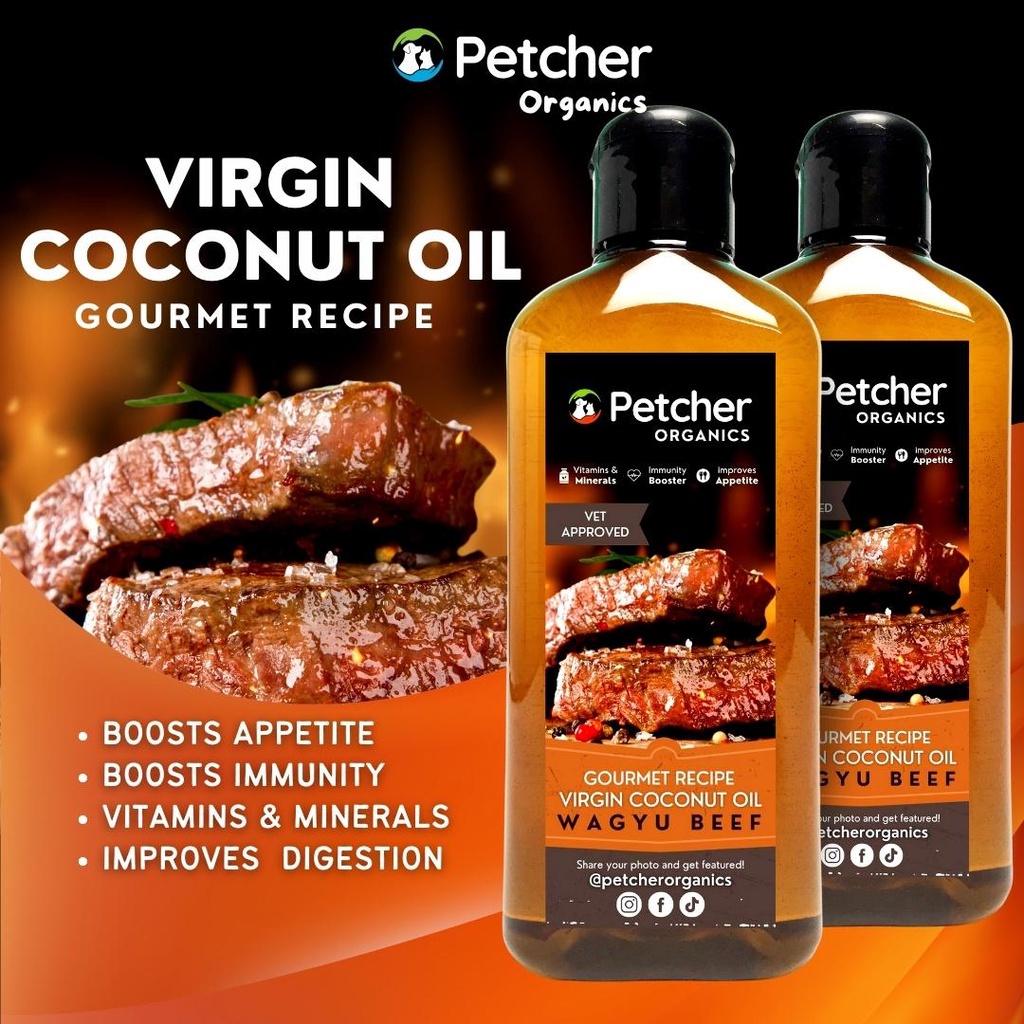 Petcher Organics Gourmet Premium Flavored Virgin Coconut Oil VCO for