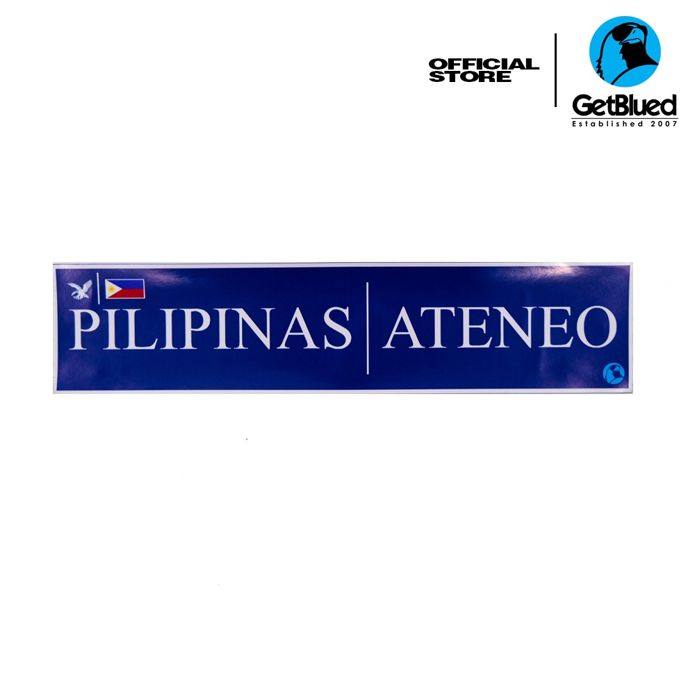 Getblued Ateneo Pilipinas X Ateneo Sticker Long Shopee Philippines