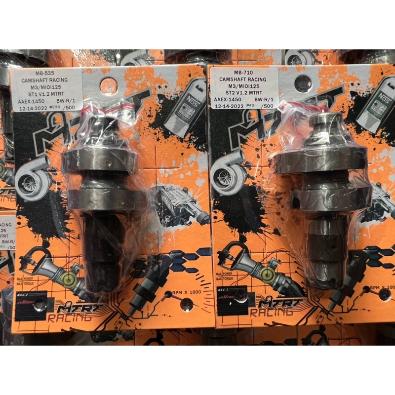 MTRT RACING CAMSHAFT STAGE 1 and 2 MIOI125/MIOSOULI125/M3 | Shopee ...