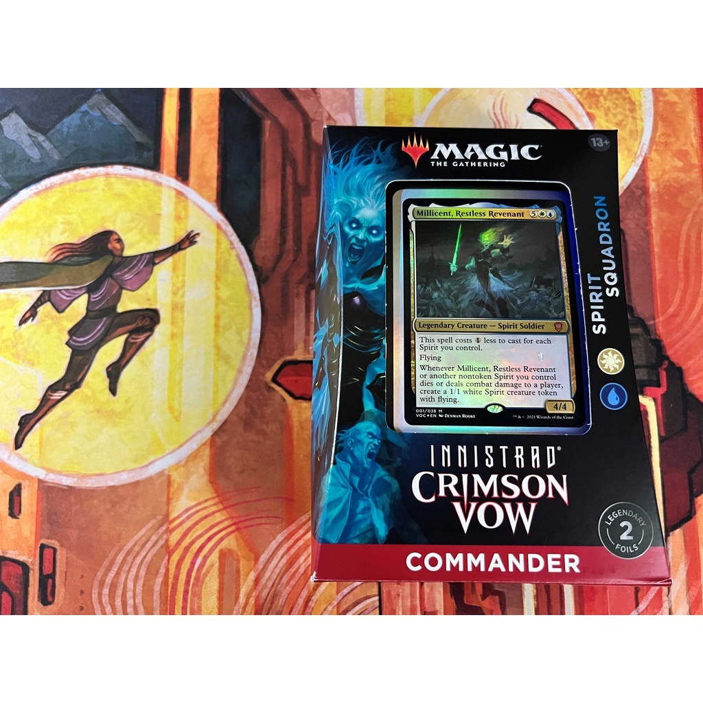 Magic the Gathering Sealed PreCon Commander Deck Crimson Vow