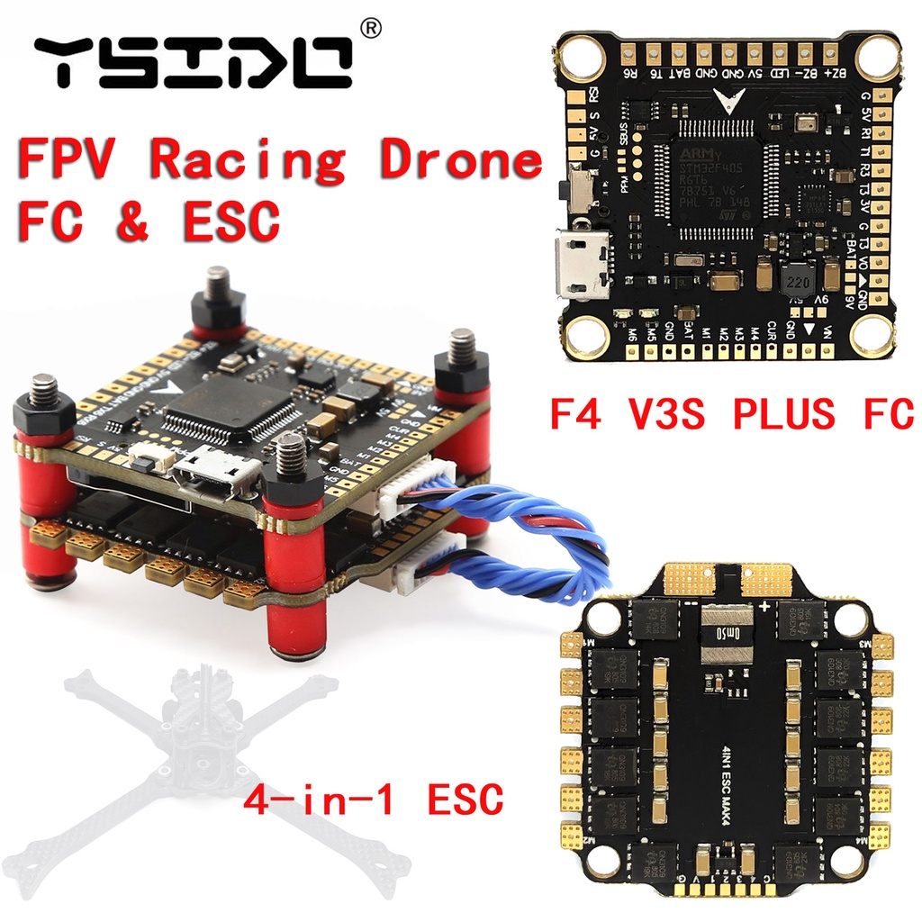 YSIDO Betaflight F4V3S F4 V3 V3S PLUS FC Flight Controller Board