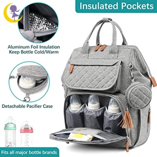 1pc Baby Diaper Bag Backpack With Changing Station, Multifunction Portable  Waterproof Large Capacity Travel Baby Changing Bags, Baby Stuff Organizer ,  Baby Registry Search, Baby Diaper Bags For Boys & Girls, Baby