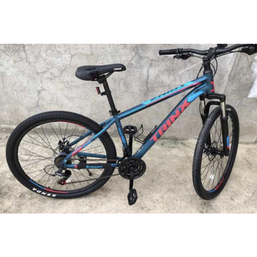 trinx blue bike