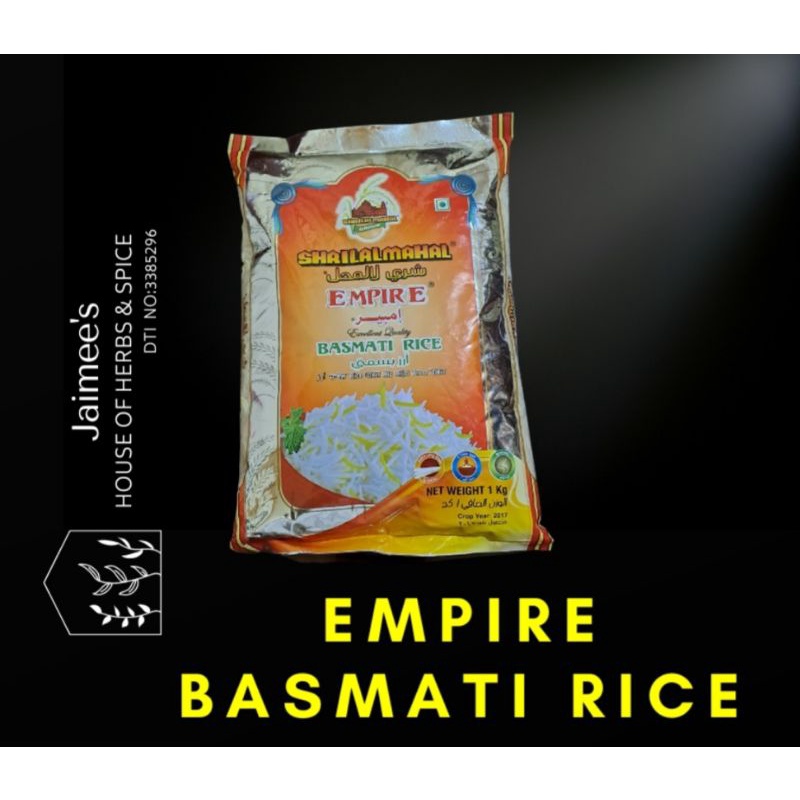 Empire Basmati Rice 1kg pack Shopee Philippines