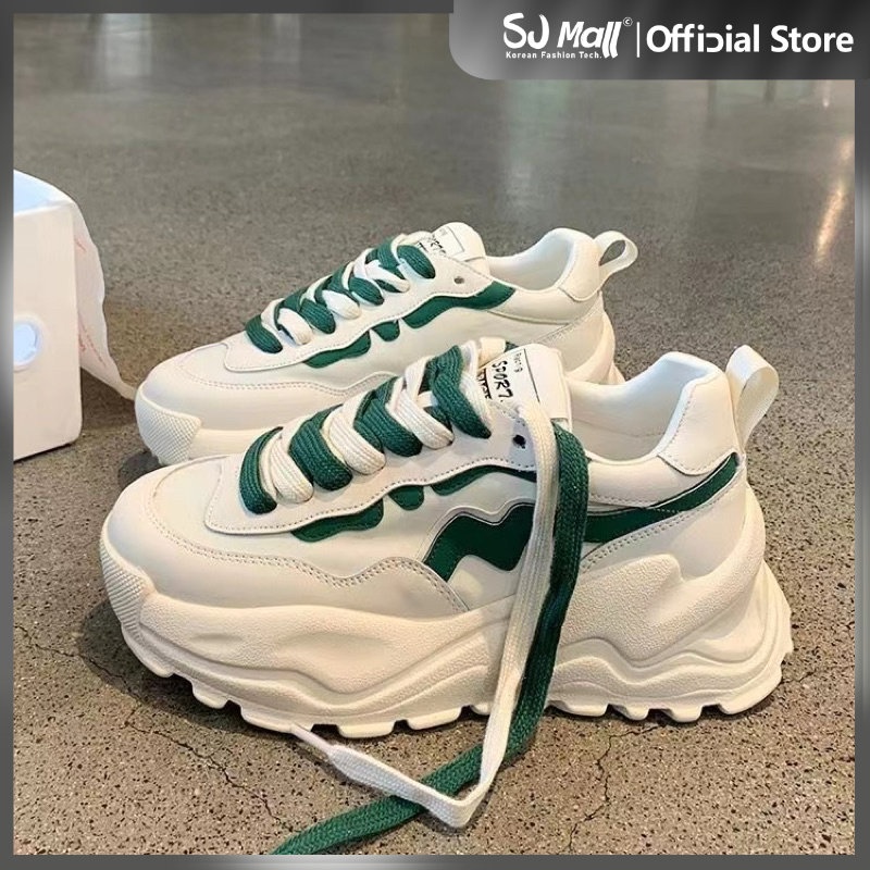 Korean High Cut Rubber White Shoes For Women Shopee Philippines