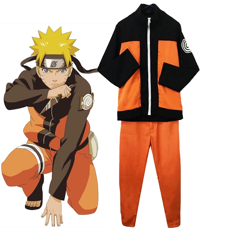 Anime cosplay Shippuden Uzumaki Cosplay Costume Full Set Cosplay ...