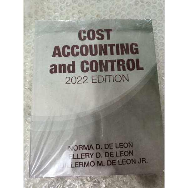 cost-accounting-and-control-2022-edition-by-de-leon-shopee-philippines