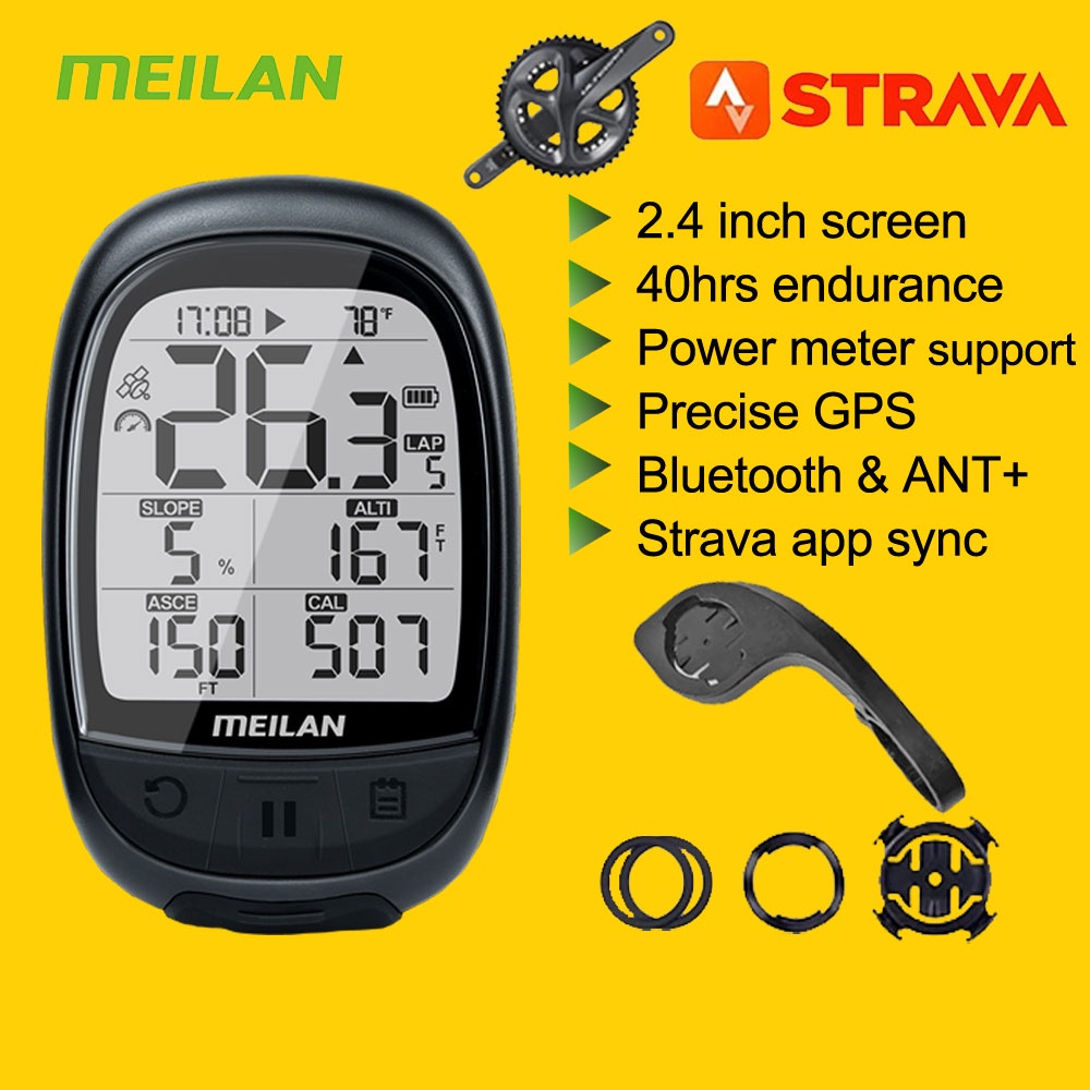 NEWBOLER MEILAN M2 Wireless GPS Bike Computer Waterproof Wireless Bike
