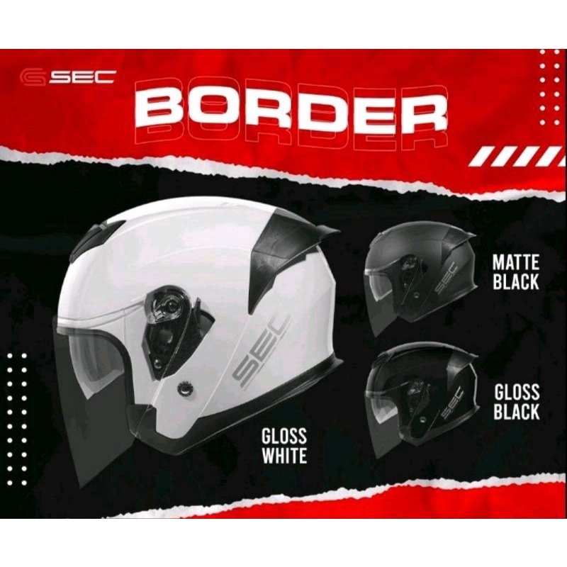 Sec Payon & Border half face helmet | Shopee Philippines