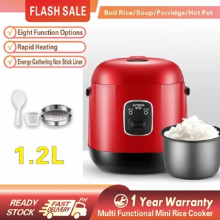 1.2L Smart Electric Rice Cooker Multicooker Multifunctional Mini Pots  Offers Non-Stick Cooking Home And Kitchen Appliance 220V