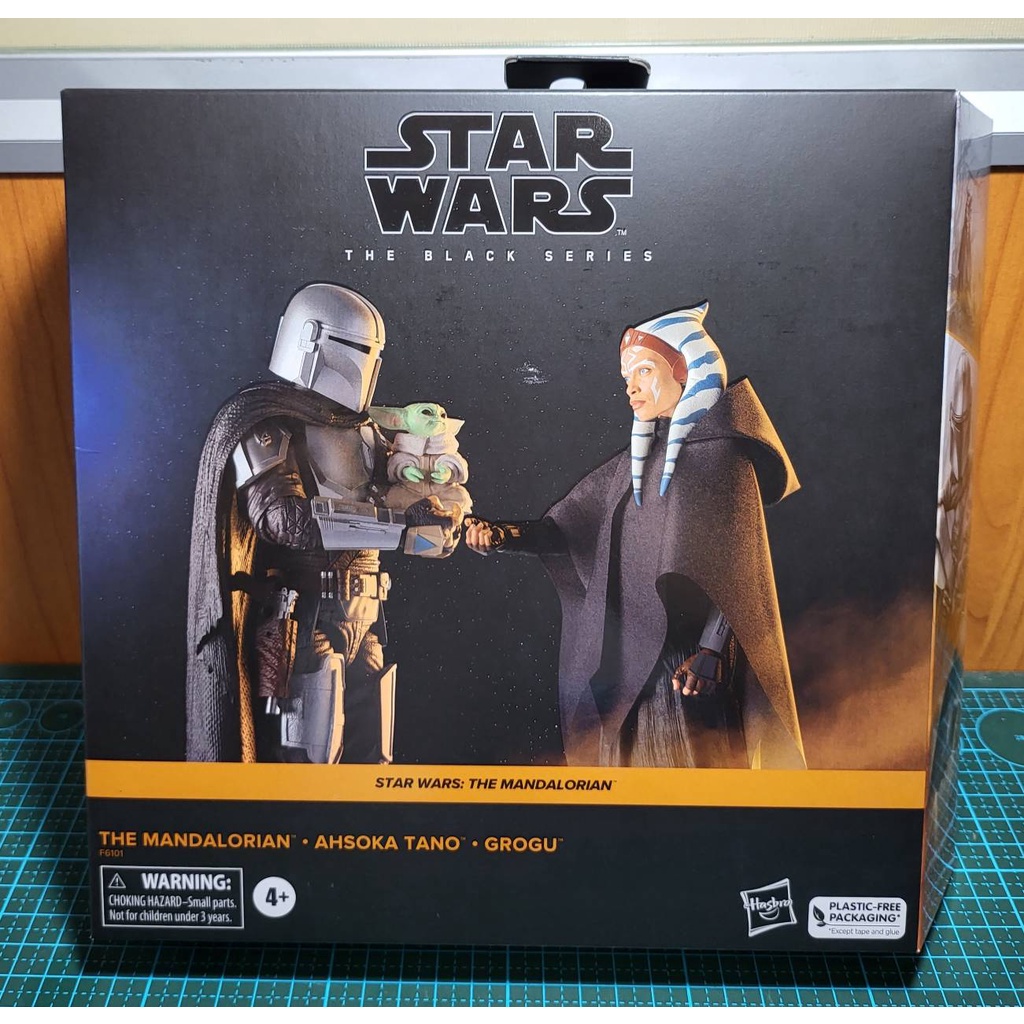 Star Wars TBS 6" 3 pack The Mandalorian / Ahsoka Tano / Grogu (SW The