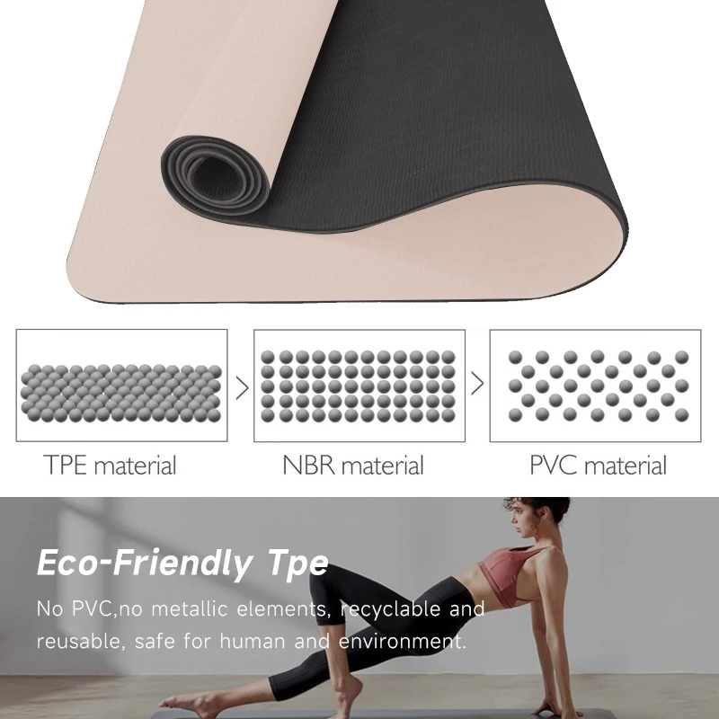 Fuyogi Yoga Mat TPE 8mm