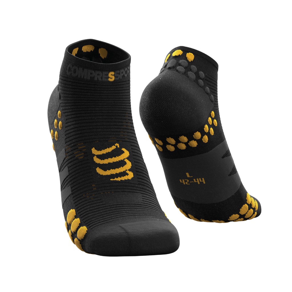 Compressport Pro Racing Socks v3.0 Run Low-Black Edition 2022 Bananarun ...