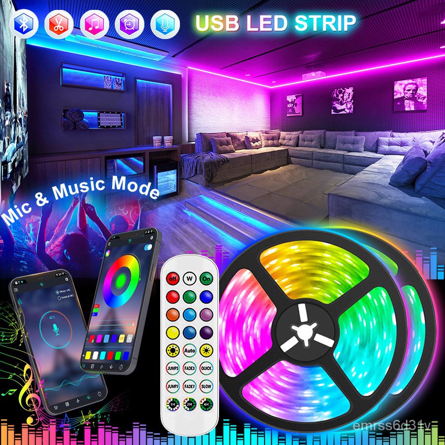 1040m LED lights USB LED light strips 2835 lights RGB lights strips