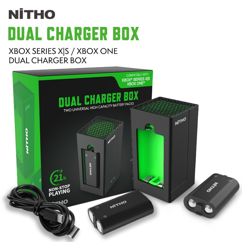 Controller Charger Station for Xboxone, Dual Charging Dock