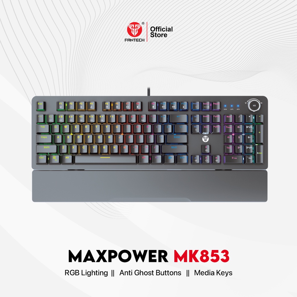 Fantech MAXPOWER MK853 Mechanical Gaming Keyboard | Shopee Philippines