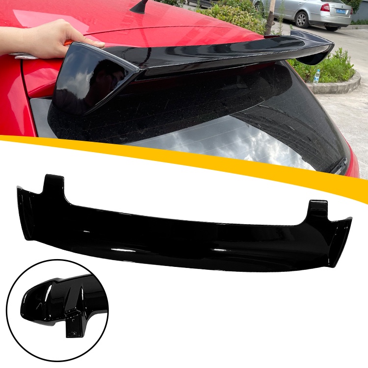 Gen 2 Design Universal Hatchback Spoiler (All Car Models) Black Primer ...