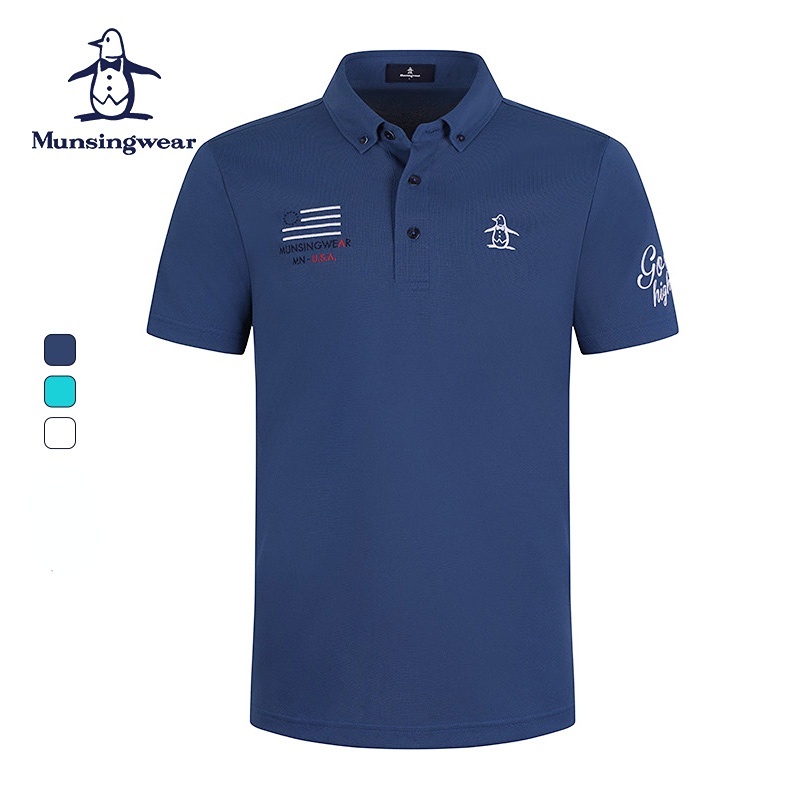 MUNSINGWEAR/MUNSINGWEAR Golf Men's Summer New Style American Casual ...