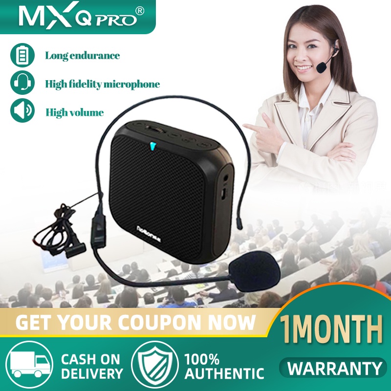 lapel mic microphone wireless for teaching with speaker wired lapel