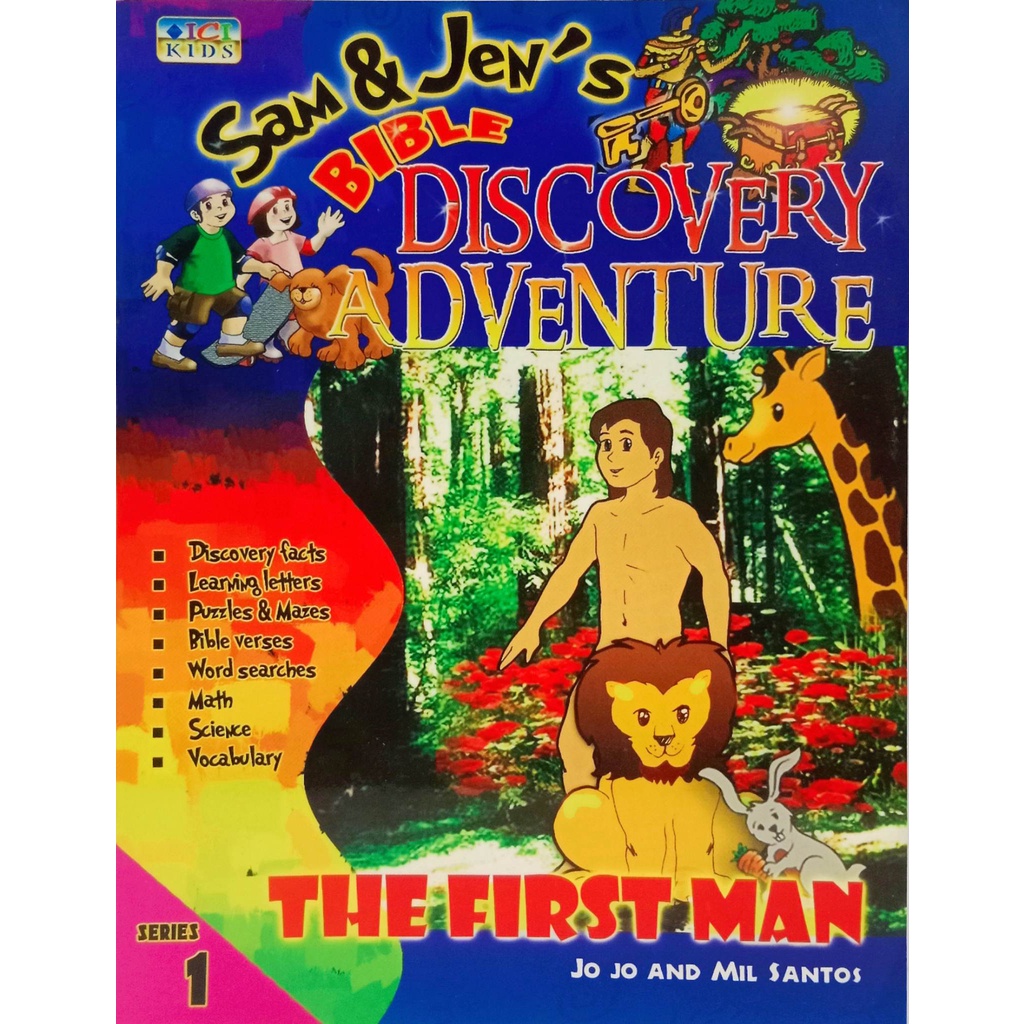 PCBS Sam & Jen Bible Discovery Adventure: The First Man Series 1 ...