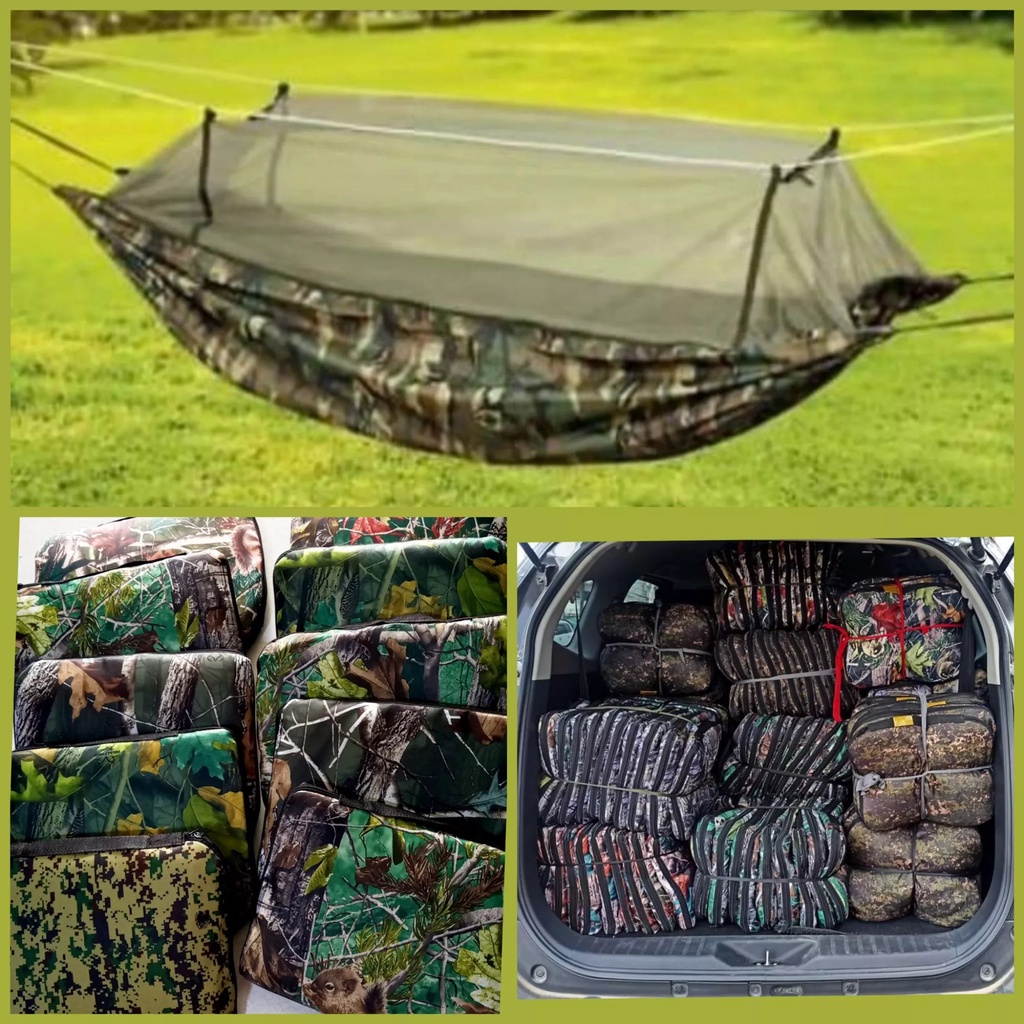Military Duyan (FREE SHIPPING) /Travelling Hammock with Net 7ft. with ...