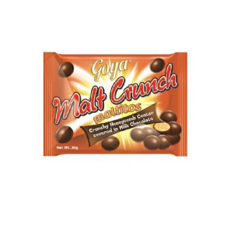 Goya Malt Crunch Maltitos 100g Original | Shopee Philippines