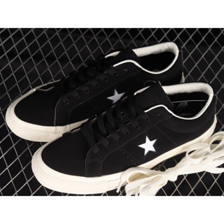 Converse One Star Pro Ox Black Suede Low Top Laces Sneaker Mens Size  166839C 