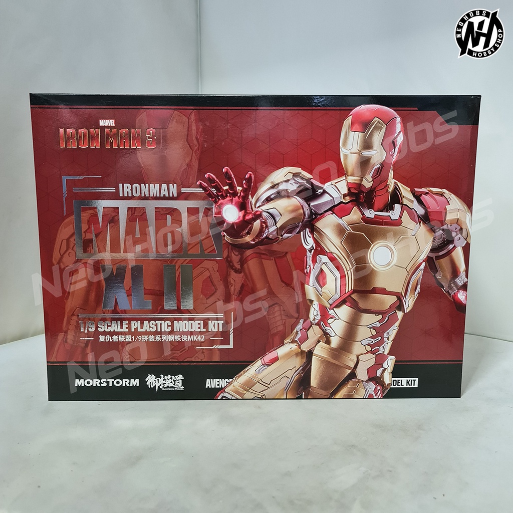 Eastern Model Marvel 1/9 Iron Man Mk42 Deluxe Model Kit | Shopee ...