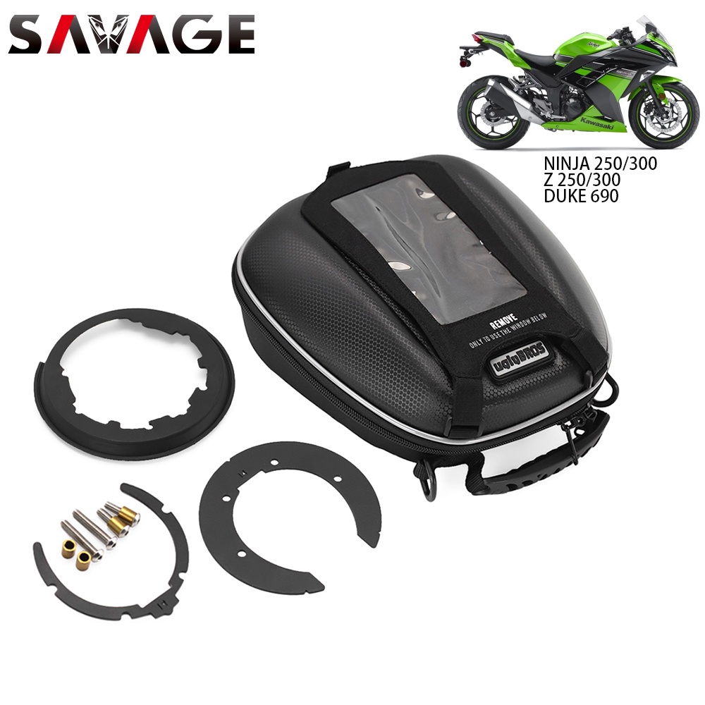 Fuel Tank Bags For KAWASAKI NINJA250 300 Z250 300 KTM 690 DUKE Tank Bag Fuel Bag Waterproof Bag