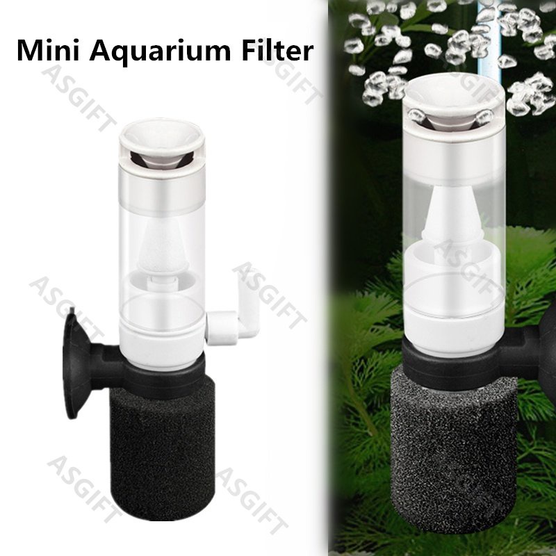 Mini Aquarium Pneumatic Filter Internal Purifier Sponge Media Filter