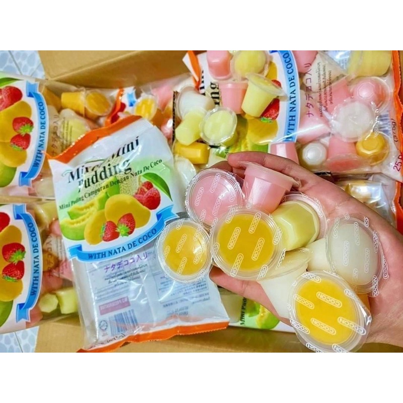 Mixed Pudding Flavor With Popular Coconut Jelly | Shopee Philippines