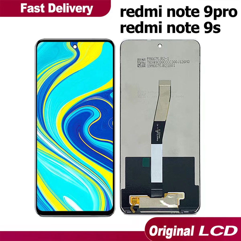 Xiaomi Redmi Note 9S / Note 9pro 4G LCD Original Display Touch Screen ...