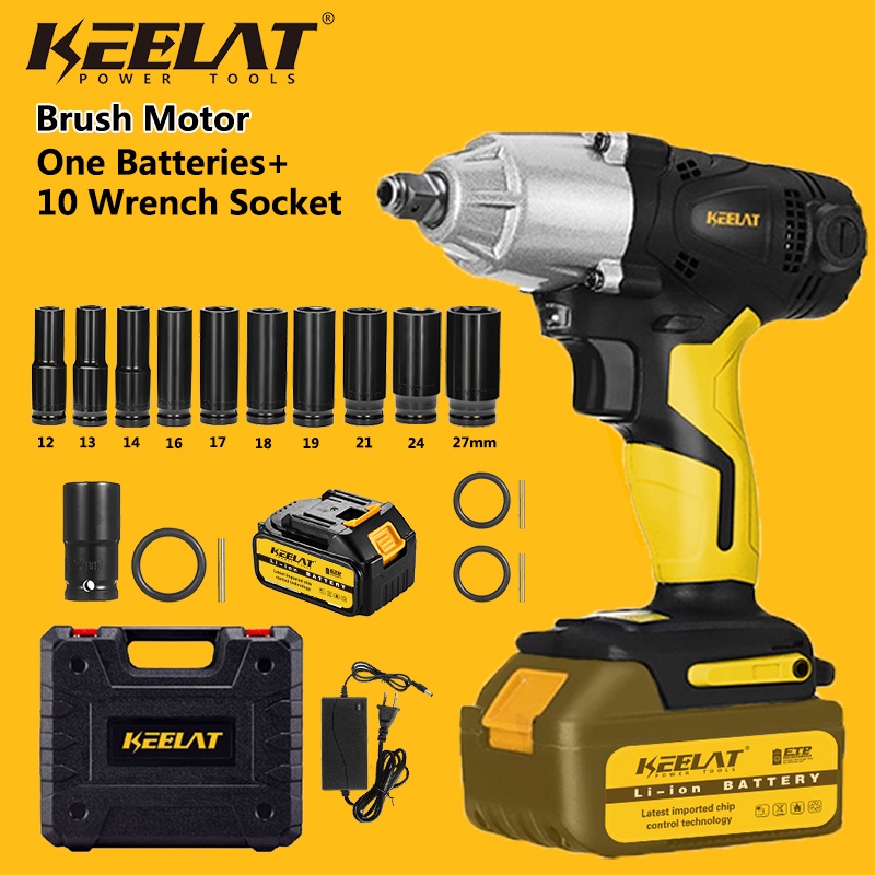 KEELAT Orig KID005 3 in 1 Power Tools Impact Wrench Cordless Drive