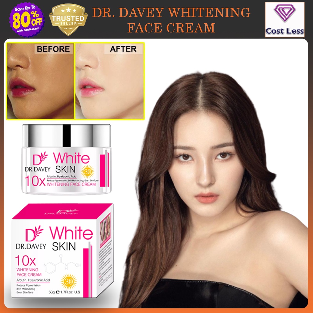 Hot New Original Dr Davey Whitening Face Cream 10x Whitening Face Cream White Skin Reduce 