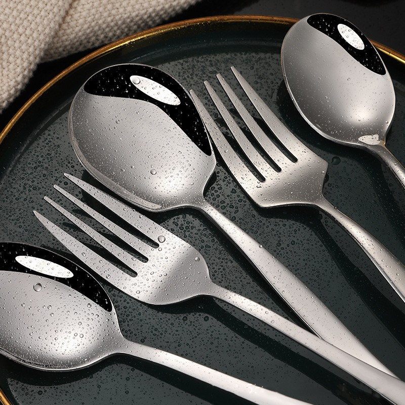 304 stainless steel serving spoon, serving fork, service spoon Public ...