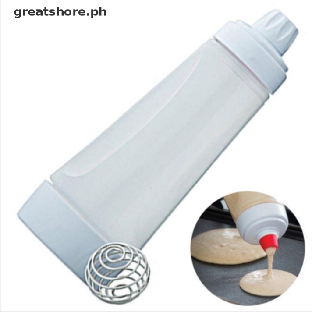 greatshore Cupcake Waffle Pancake Batter Shaker Hand Batter Mixing