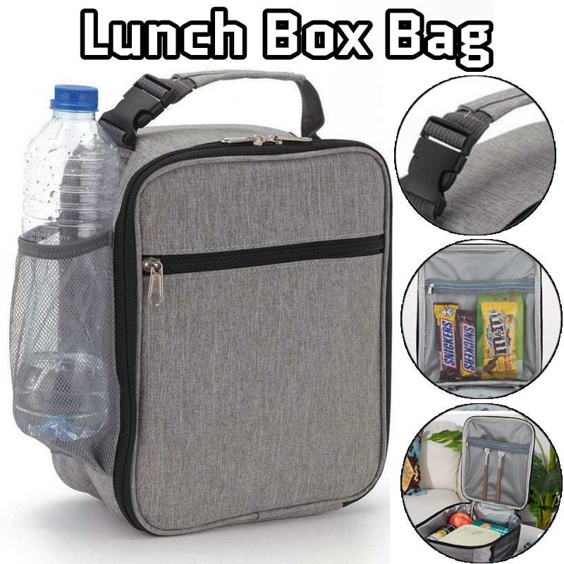 Lunch Box Bag Portable Office Business Picnic Food Bag Insulated Lunch