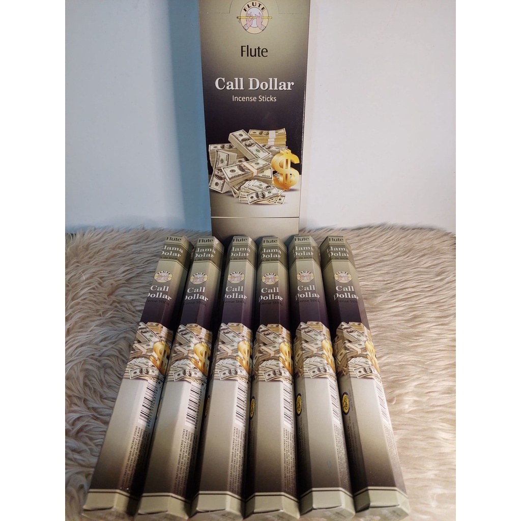 Flute Incense Pack Call Dollar, 20 sticks, 9 inches Shopee Philippines