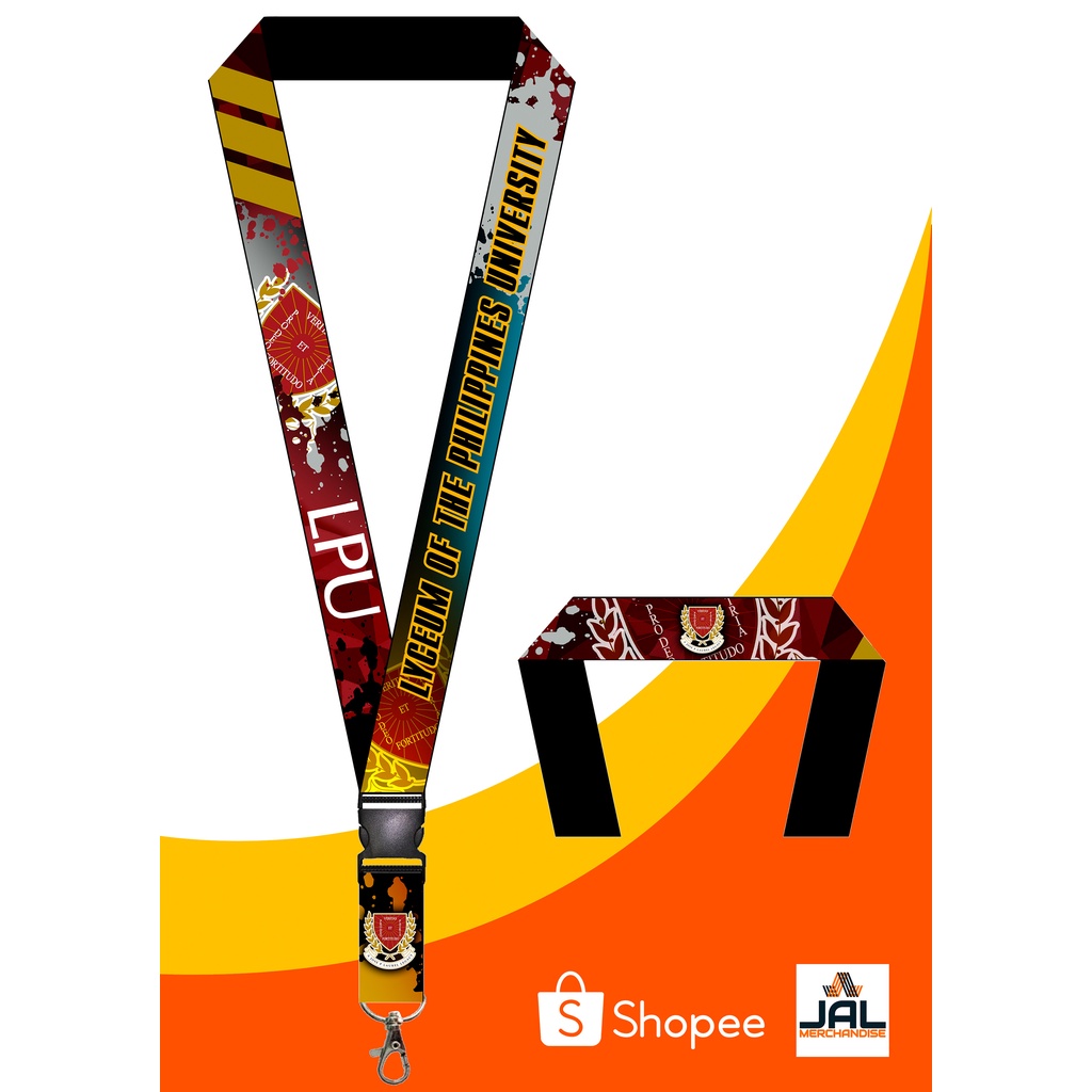 LPU / LYCEUM OF THE PHILIPPINES UNIVERSITY ID LACE / LANYARD | Shopee ...