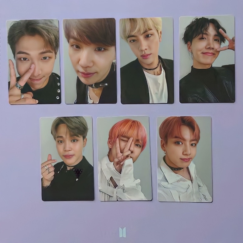 Official FAKE LOVE LIGHTS JAPAN PHOTOCARDS BTS RM NAMJOON JIN SEOKJIN ...
