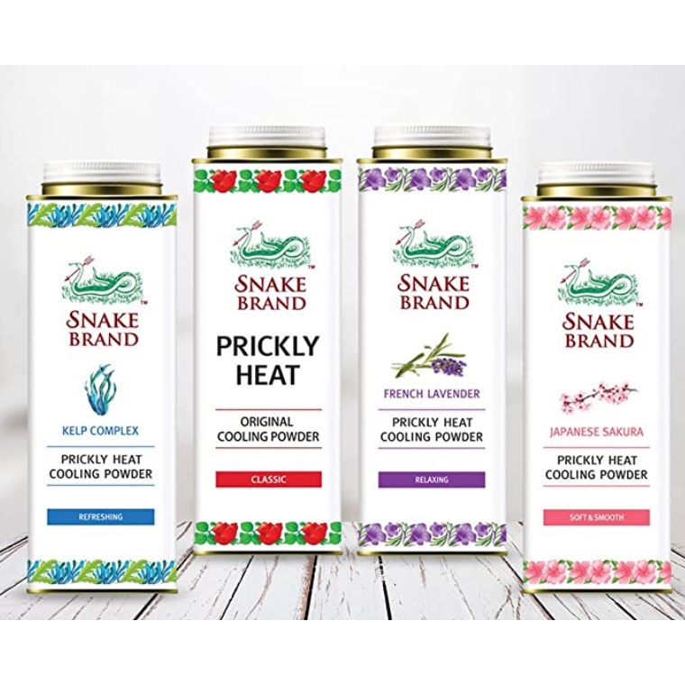SNAKE BRAND CLASSIC PRICKLY HEAT COOLING POWDER (140G and 280G ...