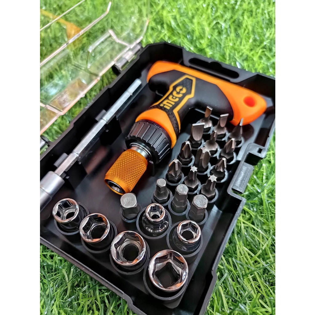 Ingco T-Handle Wrench Screwdriver Set 24PCS HKSDB0188 BN-HT BIÑAN ...