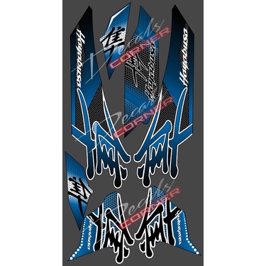 Honda Click Hayabusa V2 sticker new design | Shopee Philippines