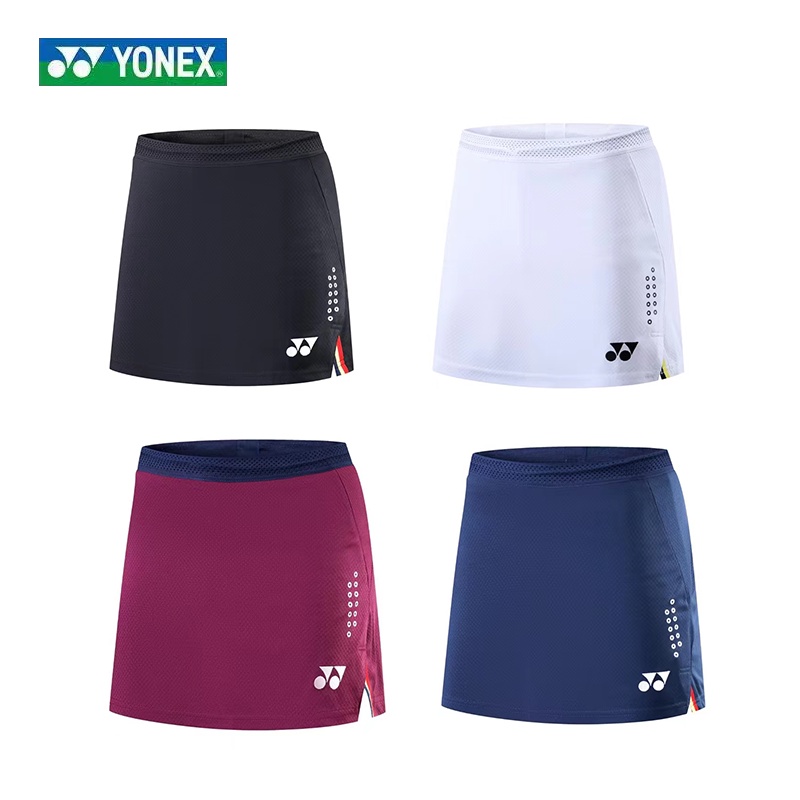 YONEX Badminton Skirt Women's Sports Skirt Quick drying Tennis Skirt