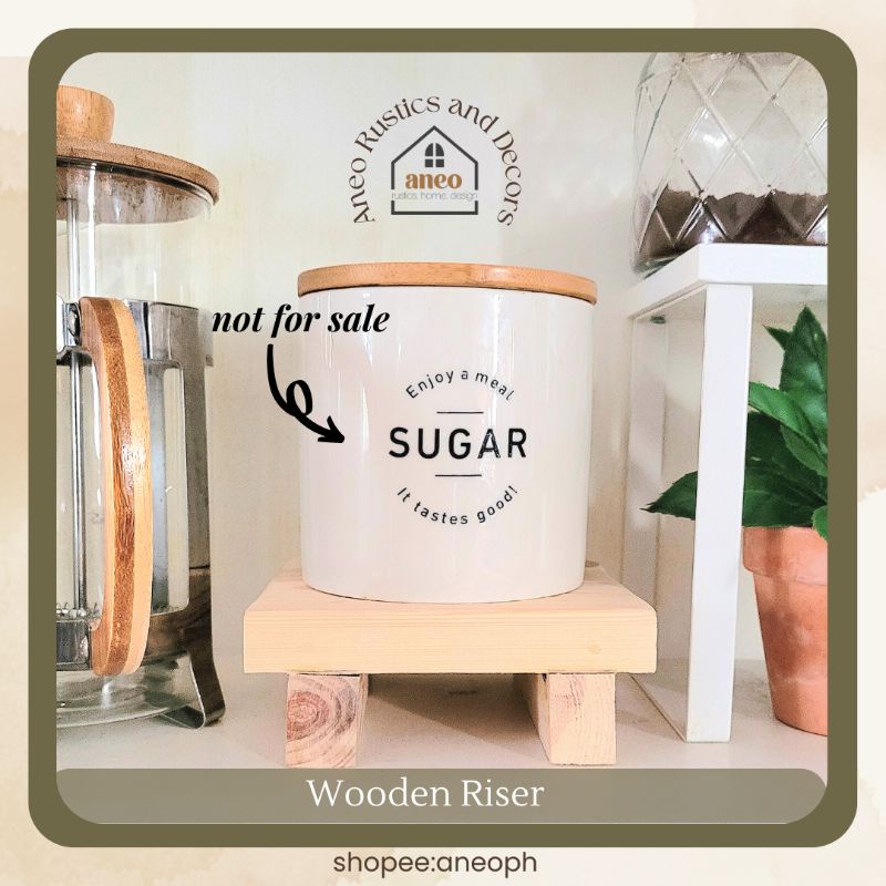 Wooden Riser Plant Riser | Shopee Philippines