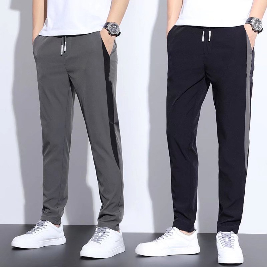 Men's Pants Plain Fashion Trend Korean Style Pants 213 NEW! | Shopee ...